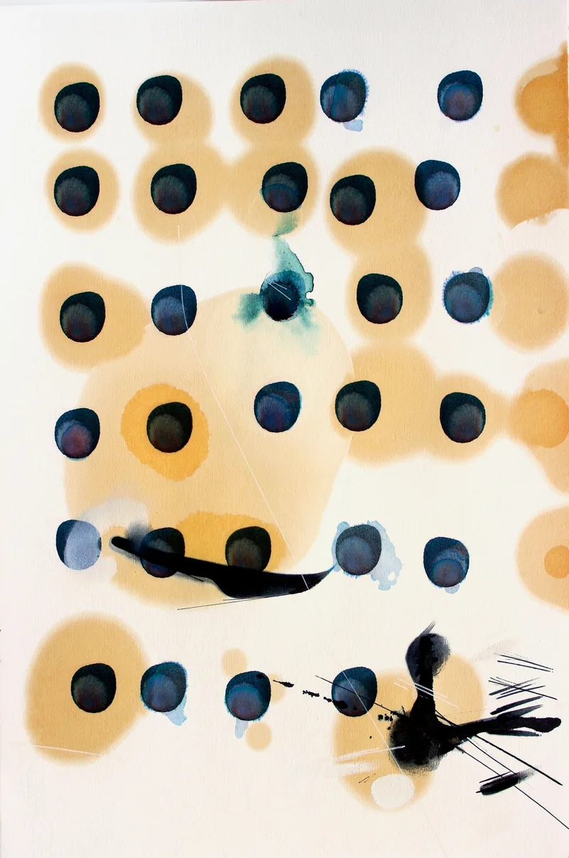 Johannes Heuer, Weshalb?, Aquarell, Inkjet, Öl