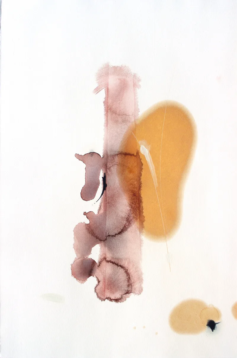 Johannes Heuer, Worum?, Aquarell, Inkjet, Öl
