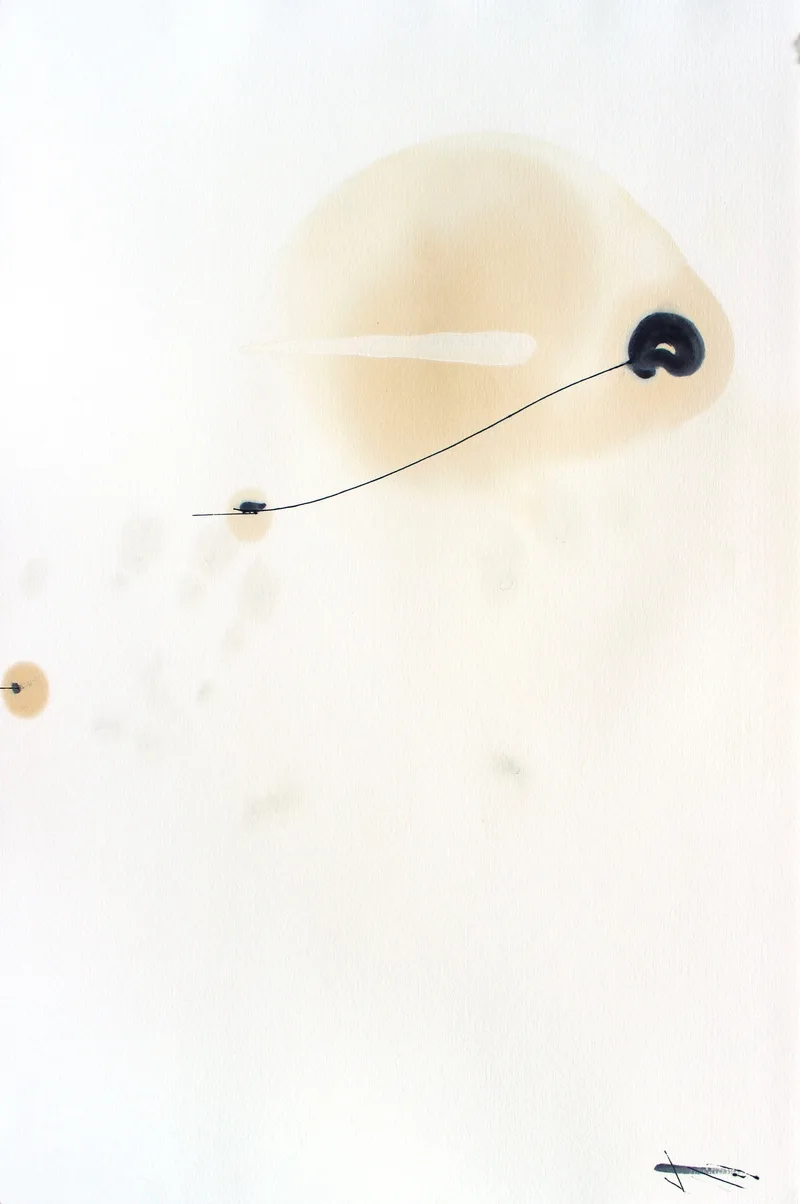 Johannes Heuer, Woraus?, Aquarell, Inkjet, Öl