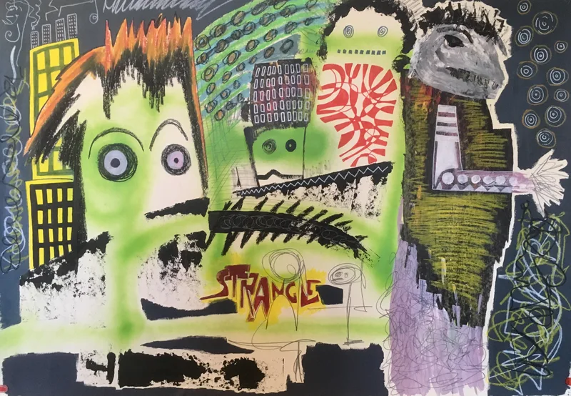 Dimitri Holzinger, Strange, Mixed Media