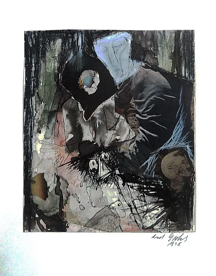 Hans Grohs, Untitled, Mixed media