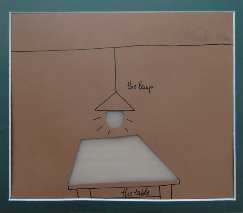 Cilaus Böhmler, ClLAUS BÖHMLER, Radierung/Collage