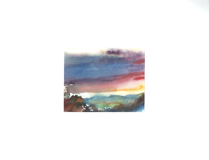 Kurt Panzenberger, Perchtoldsdorf/Wien, Aquarell