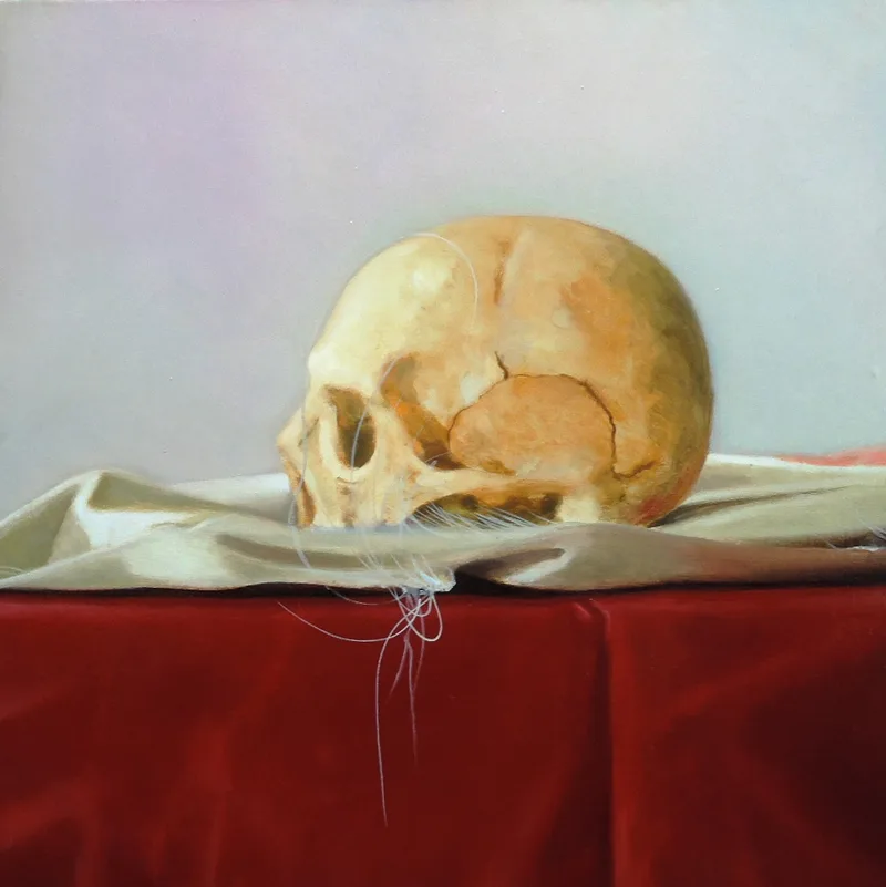 Lubomir Hnatovic, Vanitas 1, Öl auf Leinwand 2019