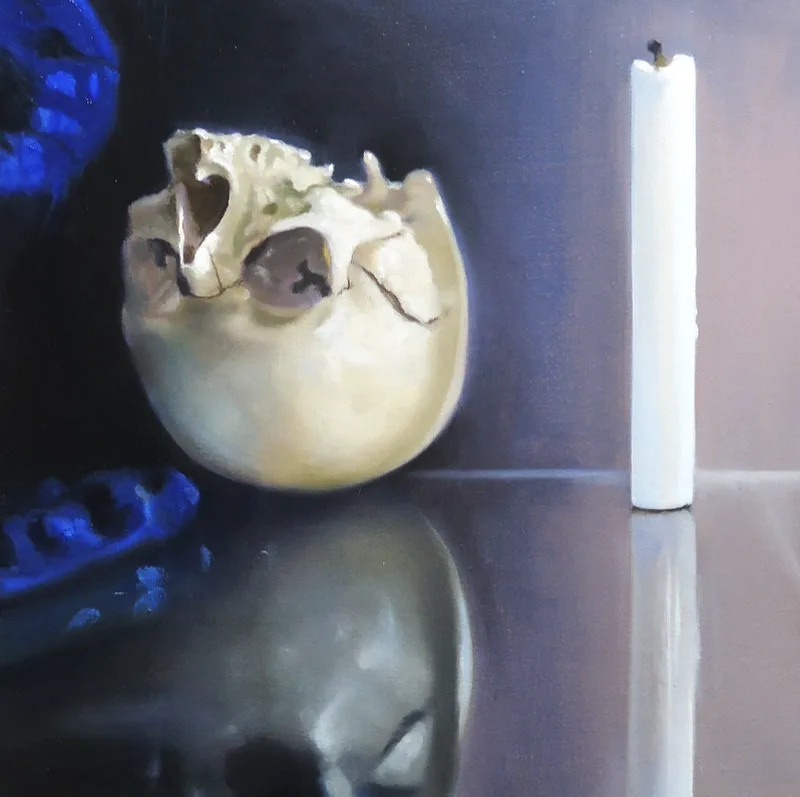 Lubomir Hnatovic, Vanitas 2, Öl auf Leinwand 2019