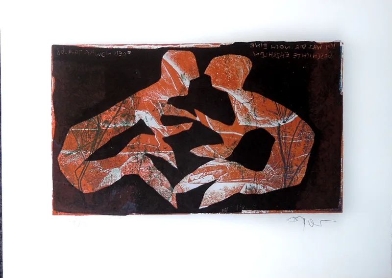Fred Nowak, Ich will dir noch eine Geschichte erzählen, Lithographie