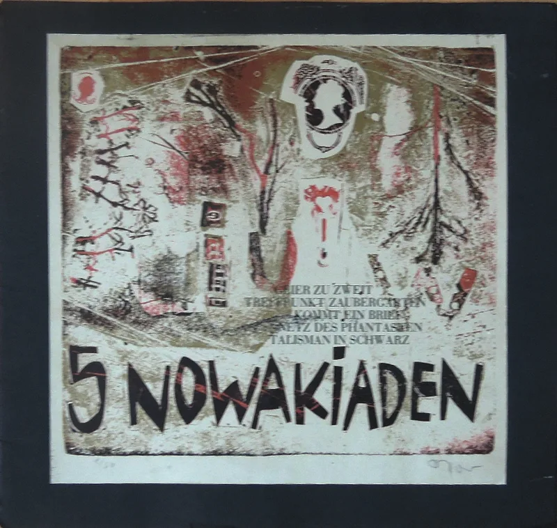 Fred Nowak, 5 Nowakiaden, Drucke plus Titelblatt