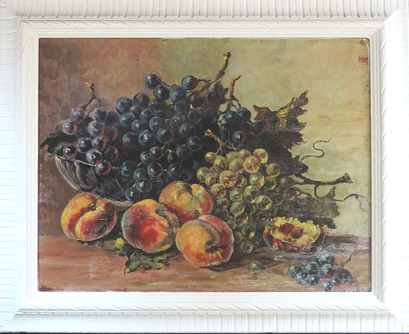 Zejlko KOPIC (Rovinj Kroatien), Fruchtschale, Öl auf Pressspan