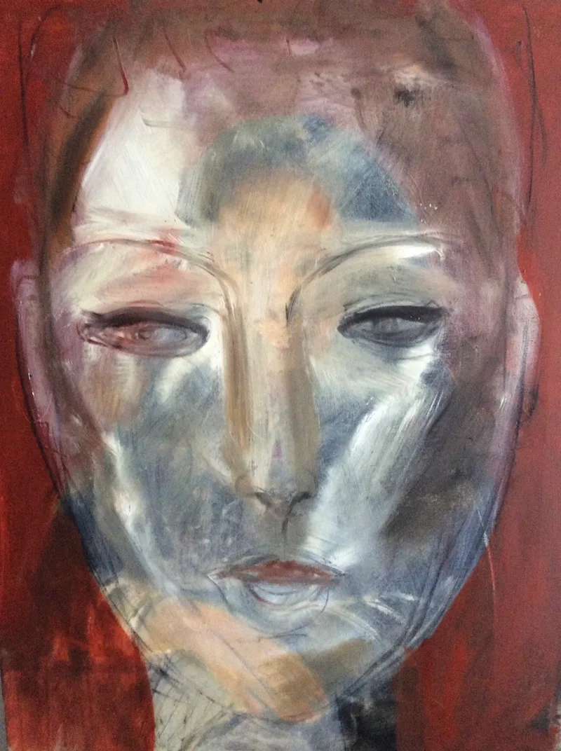 Roswitha Klein, Unisex, Oil on linen