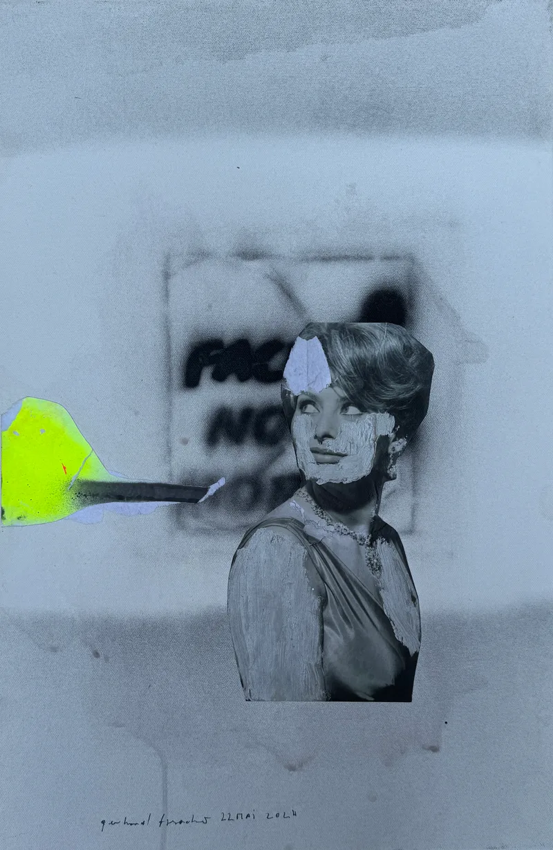 Gerd Fresacher, ohne Titel, Mixed Media