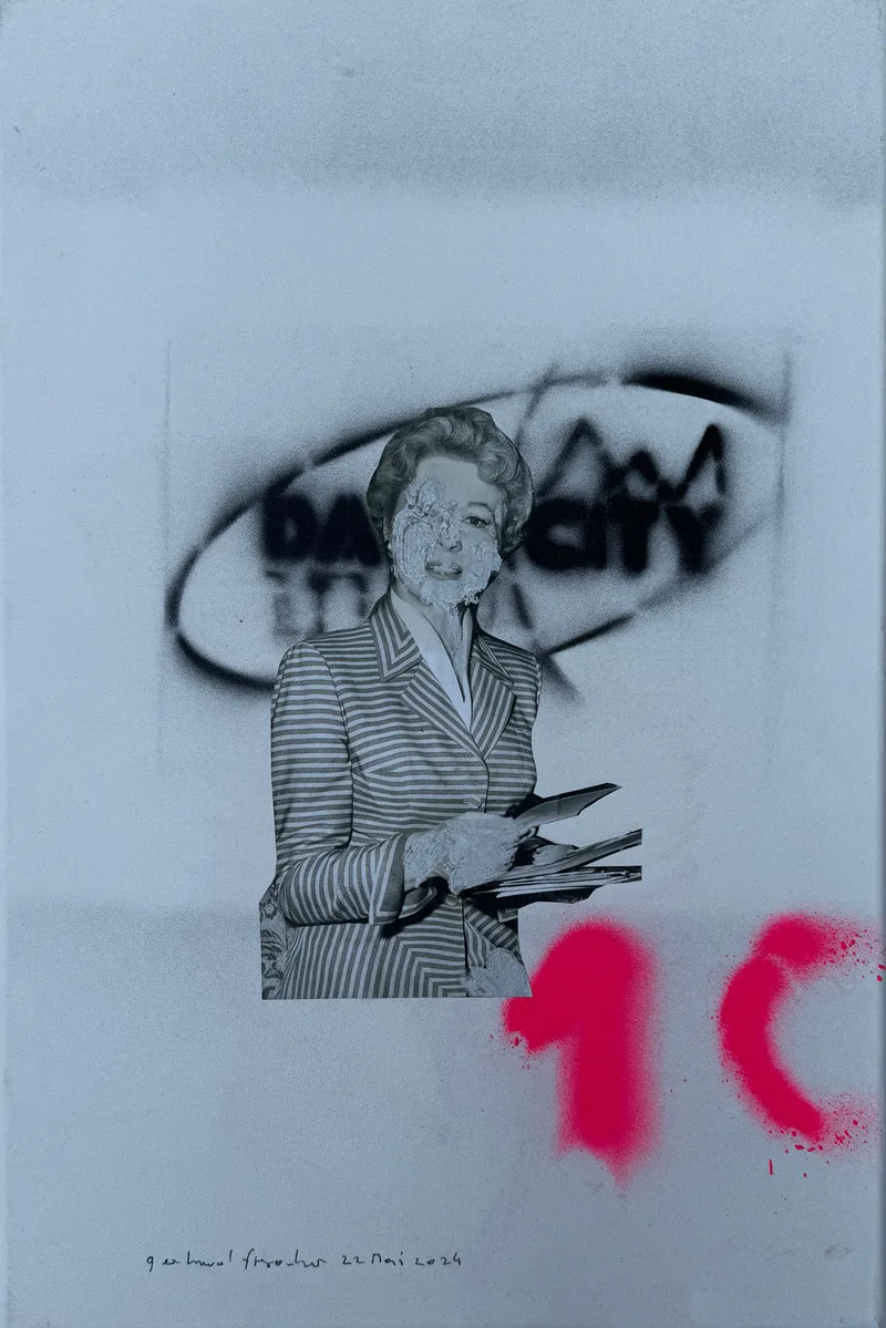 Gerd Fresacher, Untitled, Mixed media