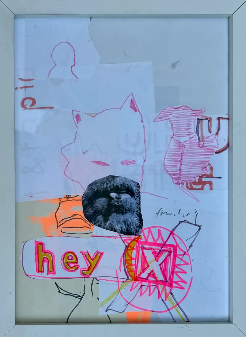 Gerd Fresacher, ohne Titel, Mixed Media
