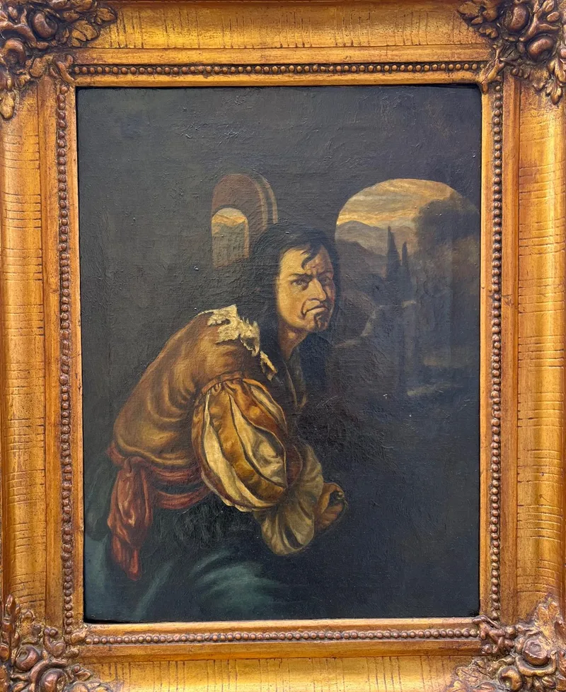 Unbekannt, Raufbold, Oil on canvas