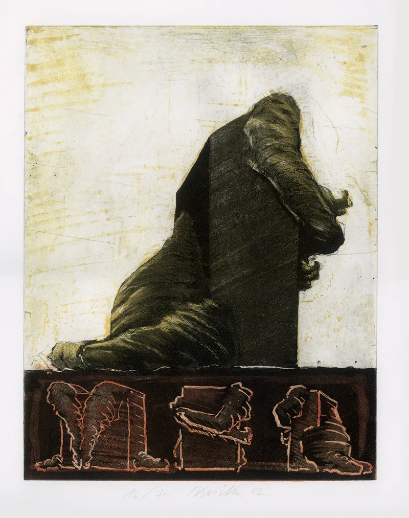 Ernst Skricka, 3 Variationen, Etching